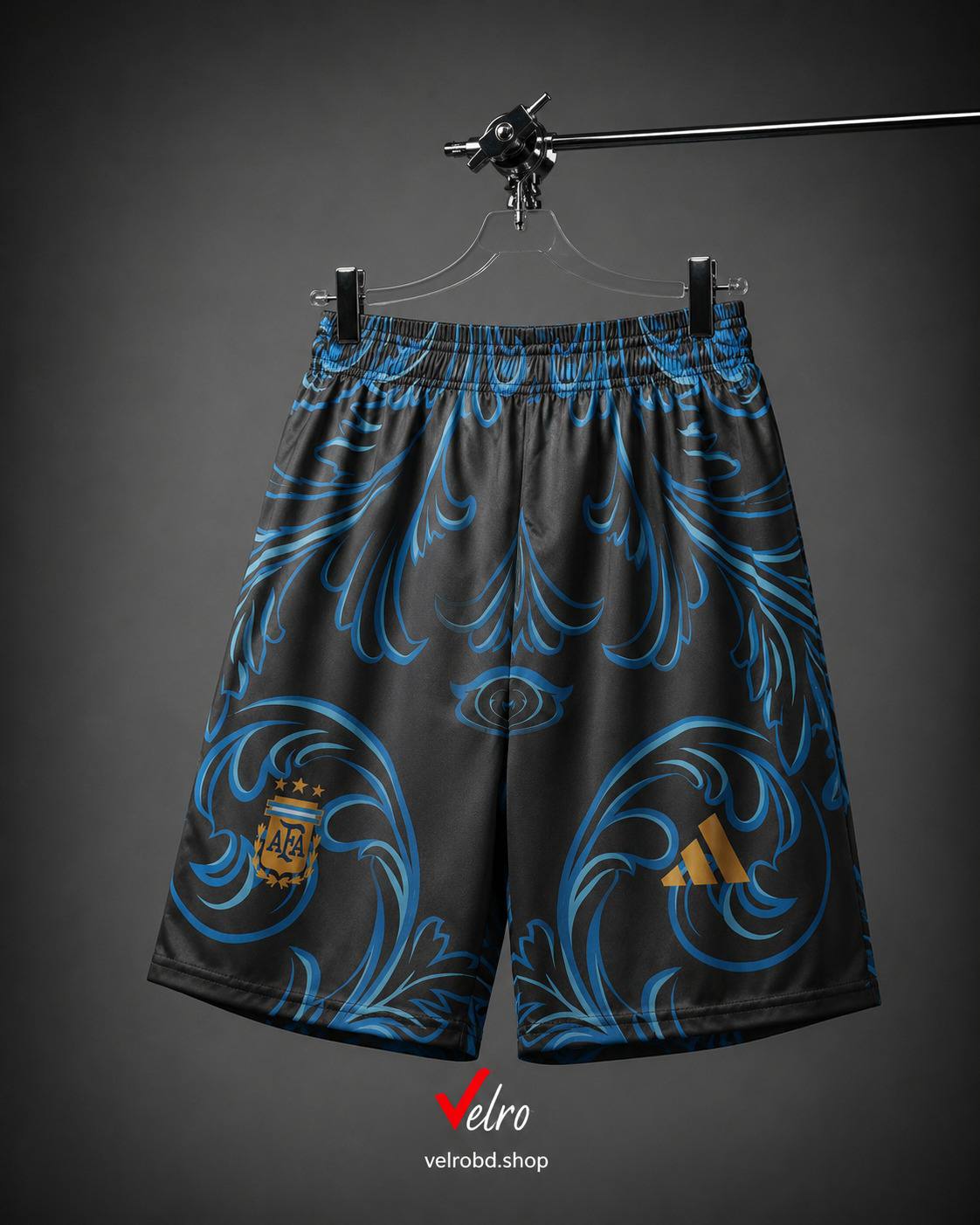 photo_2026-06-12_23-36-54 Argentina away shorts - Best Comfortable || VELRO - Image 1